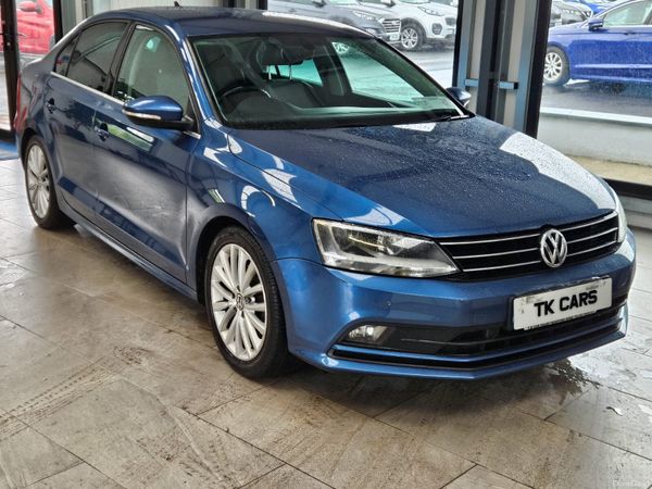 Volkswagen Jetta Saloon, Diesel, 2017, Blue