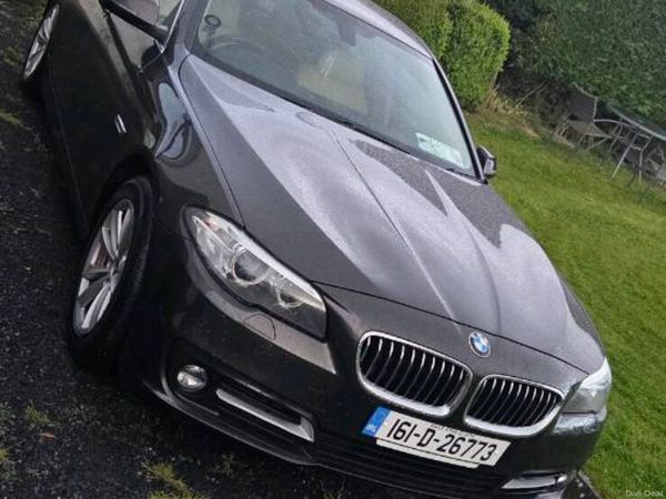 BMW 5-Series Saloon, Diesel, 2016, Brown