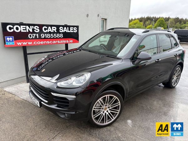 Porsche Cayenne SUV, Diesel, 2015, Black