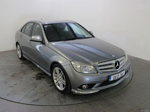 Mercedes-Benz C-Class Saloon, Petrol, 2009, Silver