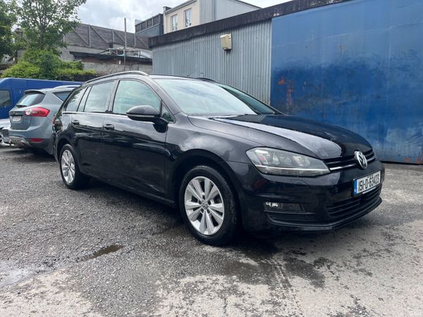 Volkswagen Golf Estate, Petrol, 2015, Black