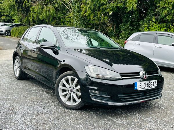 Volkswagen Golf Hatchback, Petrol, 2015, Black