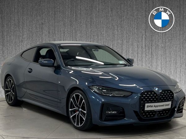 BMW 4-Series Coupe, Diesel, 2023, Blue