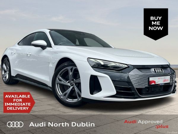 Audi e-tron GT quattro Saloon, Electric, 2023, White