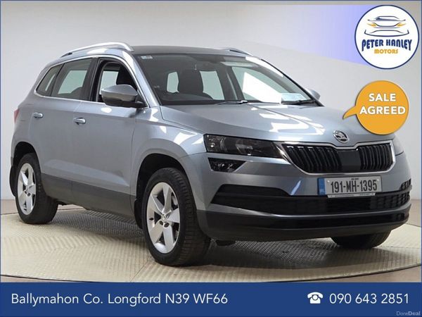 Skoda Karoq Estate, Petrol, 2019, Grey