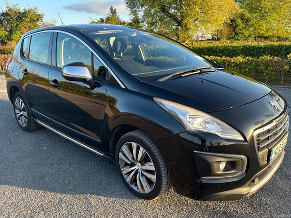 Peugeot 3008 SUV, Diesel, 2014, Black