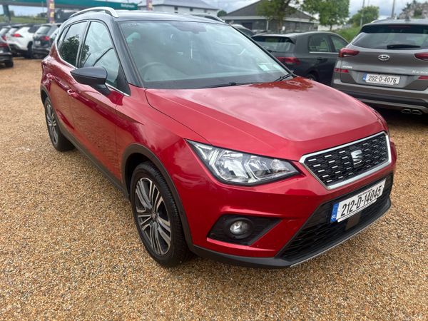 SEAT Arona SUV, Petrol, 2021, Red