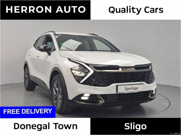 Kia Sportage SUV, Petrol Hybrid, 2024, White