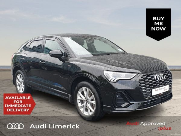Audi Q3 SUV, Petrol Plug-in Hybrid, 2024, Black