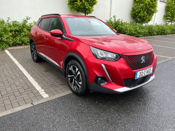 Peugeot 2008 MPV, Electric, 2021, Red