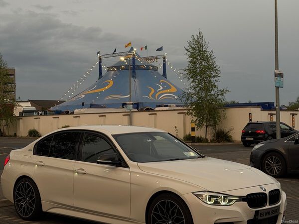 BMW 3-Series Saloon, Petrol Plug-in Hybrid, 2016, White