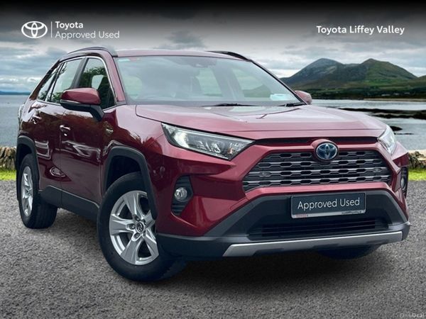 Toyota RAV4 SUV, Petrol Hybrid, 2019, Red