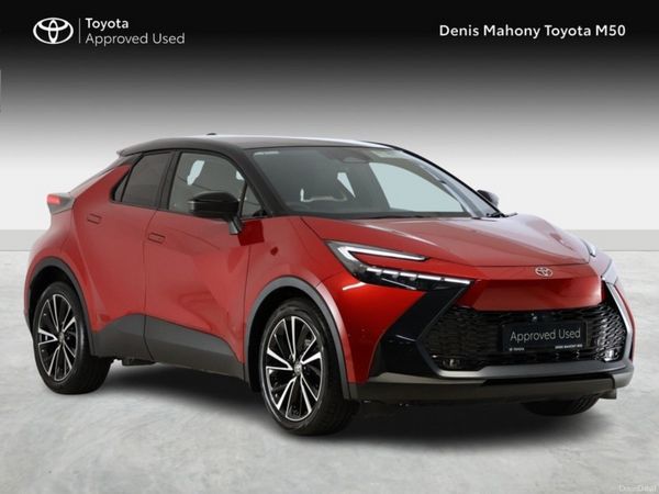 Toyota C-HR SUV, Petrol Hybrid, 2024, Red