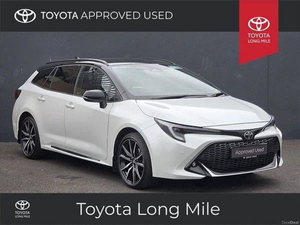 Toyota Corolla Estate, Petrol Hybrid, 2025, White