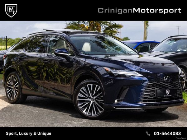 Lexus RX450H+ SUV, Petrol Plug-in Hybrid, 2023, Blue