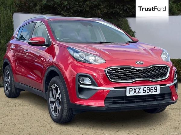 Kia Sportage SUV, Petrol, 2021, Red