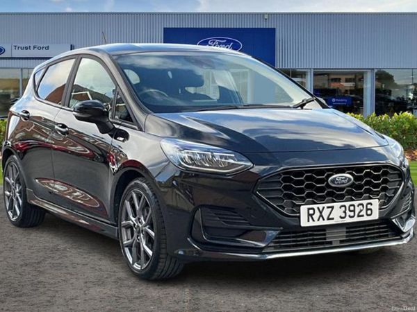 Ford Fiesta Hatchback, Petrol, 2022, Black
