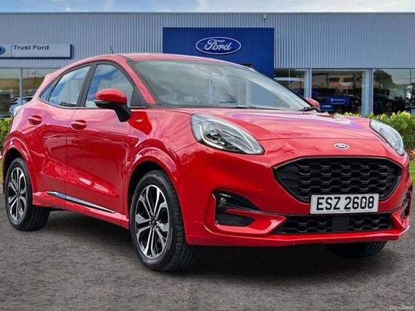 Ford Puma SUV, Petrol, 2020, Red
