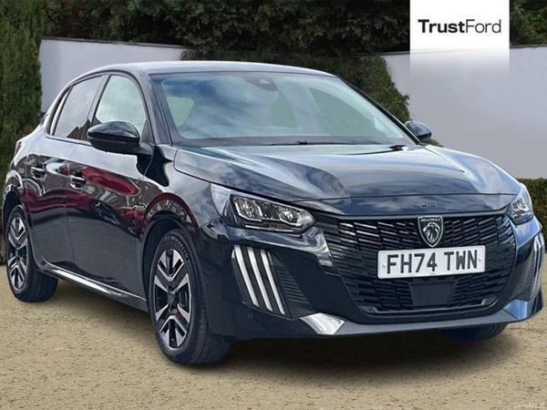 Peugeot 208 Hatchback, Petrol, 2025, Black