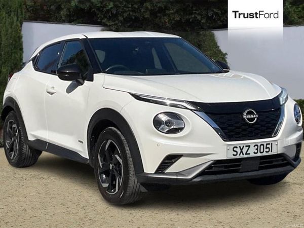 Nissan Juke Hatchback, Petrol Hybrid, 2023, White