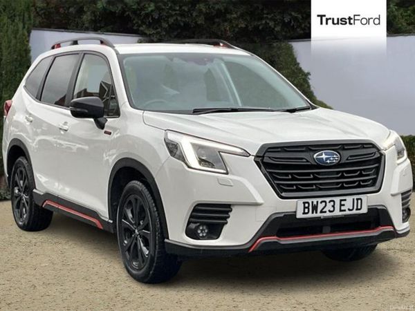 Subaru Forester Estate, Petrol Hybrid, 2023, White