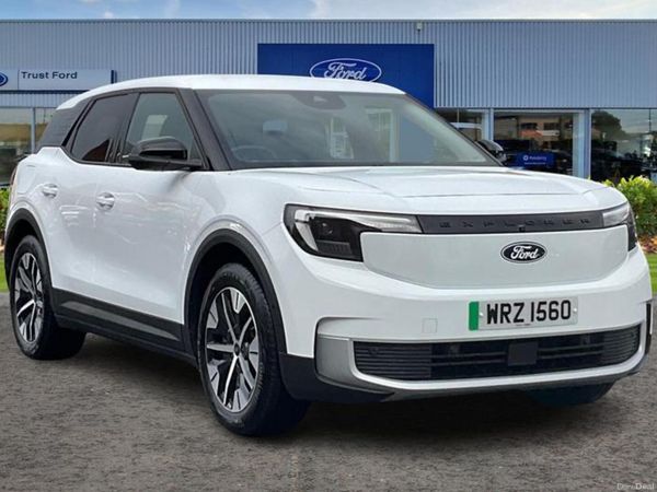 Ford Explorer SUV, Electric, 2024, White