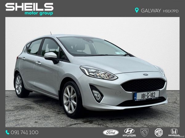 Ford Fiesta Hatchback, Petrol, 2018, Grey