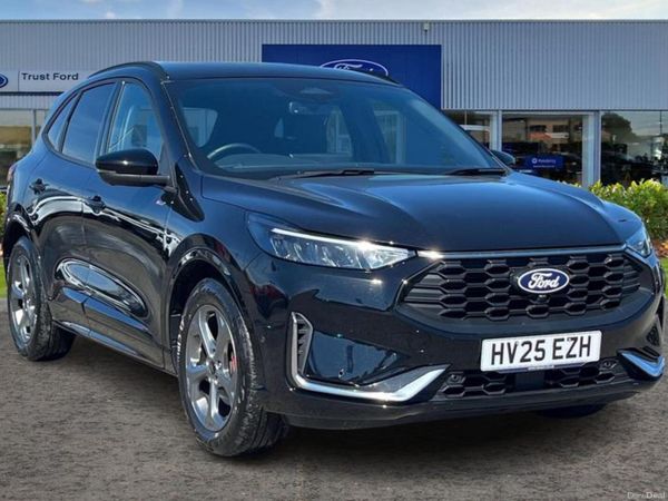 Ford Kuga SUV, Petrol Hybrid, 2025, Black