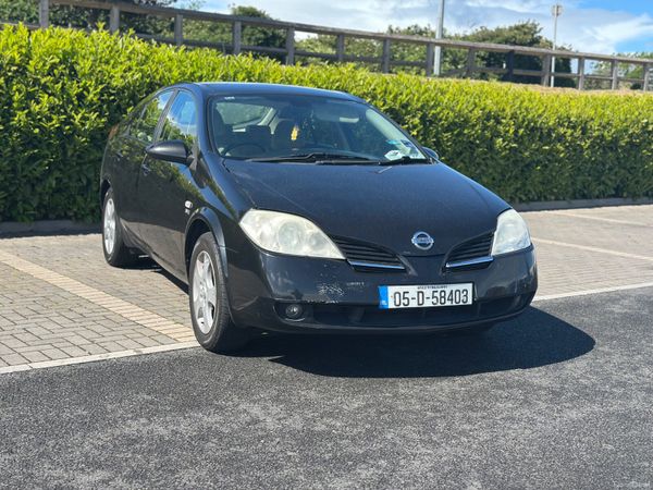 Nissan Primera Hatchback, Petrol, 2005, Black