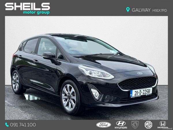 Ford Fiesta Hatchback, Petrol, 2021, Black