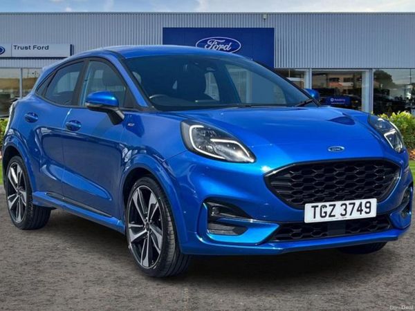 Ford Puma Hatchback, Petrol, 2021, Blue