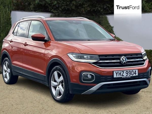 Volkswagen T-Cross Estate, Petrol, 2023, Orange