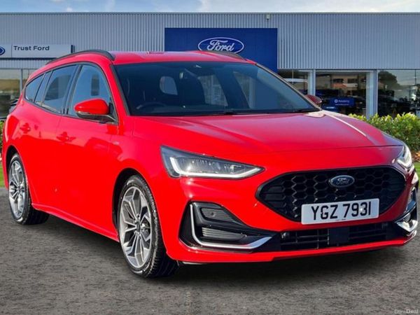Ford Focus Estate, Diesel, 2023, Red