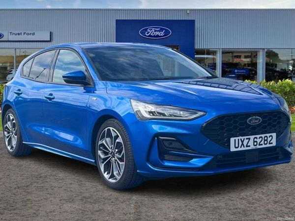 Ford Focus Hatchback, Petrol Hybrid, 2025, Blue