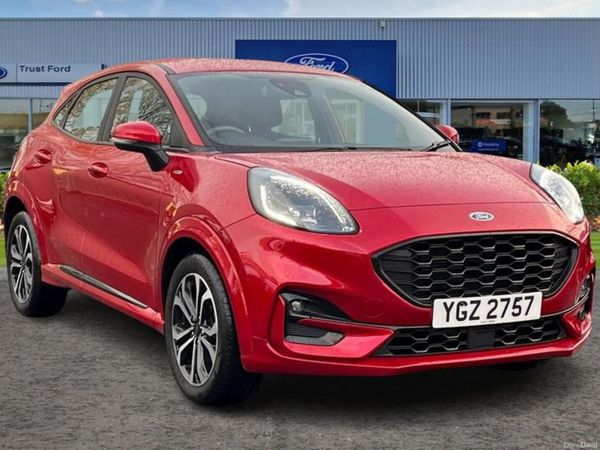 Ford Puma Hatchback, Petrol, 2022, Red
