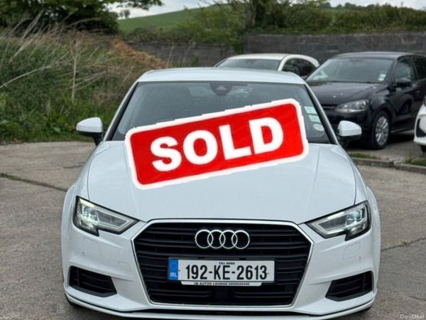 Audi A3 Saloon, Petrol, 2019, White
