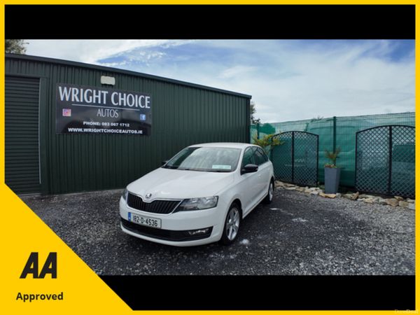 Skoda Rapid Hatchback, Diesel, 2018, White