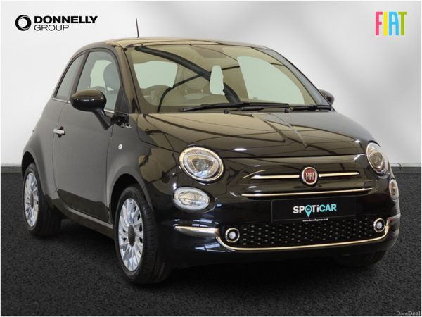 Fiat 500 Hatchback, Petrol, 2023, Black