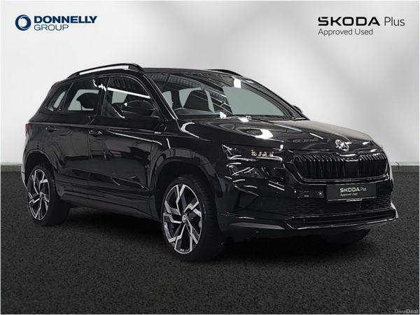 Skoda Karoq Estate, Petrol, 2025, Black