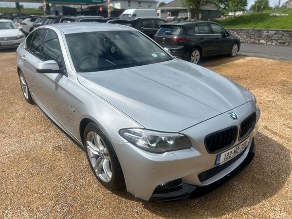 BMW 5-Series Saloon, Diesel, 2013, Silver