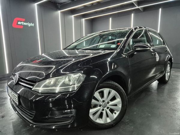 Volkswagen Golf Hatchback, Petrol, 2017, Black