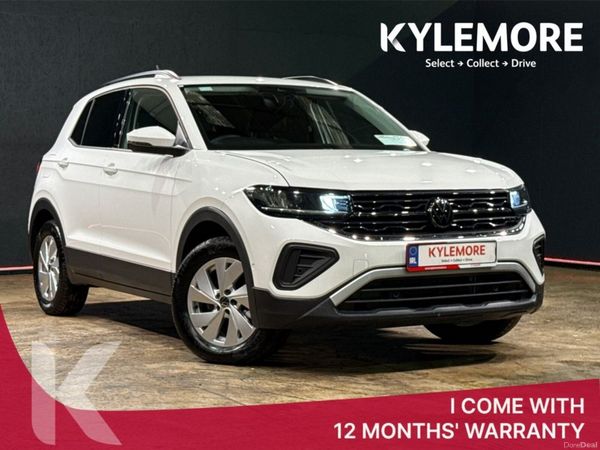 Volkswagen T-Cross SUV, Petrol, 2025, White