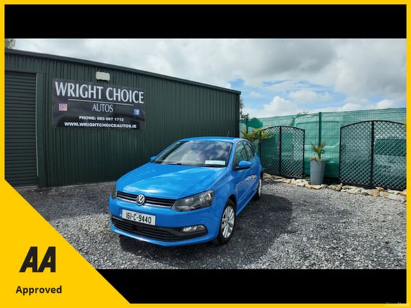 Volkswagen Polo Hatchback, Petrol, 2016, Blue
