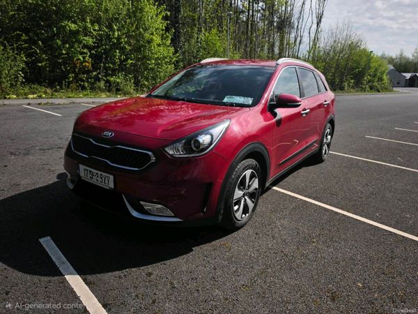 Kia Niro SUV, Petrol Hybrid, 2017, Red