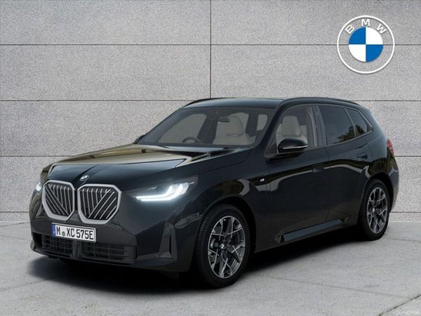 BMW X3 SUV, Petrol Plug-in Hybrid, 2026, Black