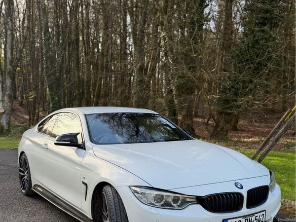 BMW 4-Series Coupe, Diesel, 2014, White