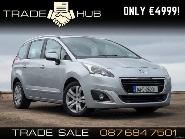 Peugeot 5008 MPV, Diesel, 2014, Grey