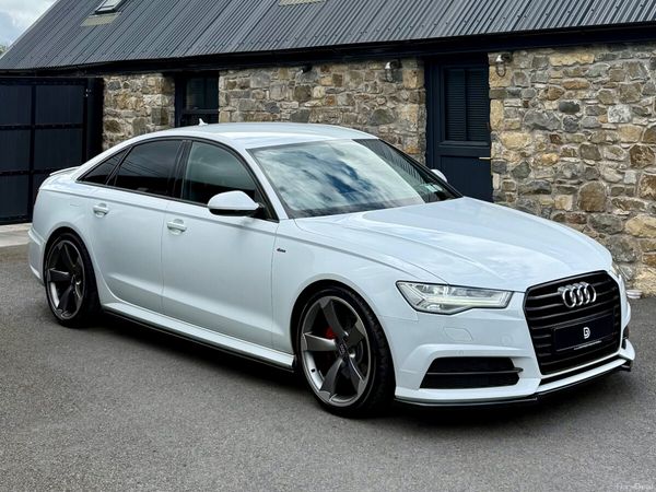 Audi A6 Saloon, Diesel, 2015, White