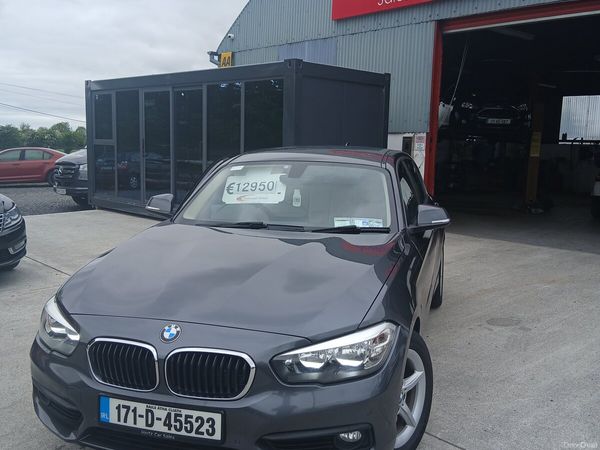 BMW 1-Series Hatchback, Diesel, 2017, Grey