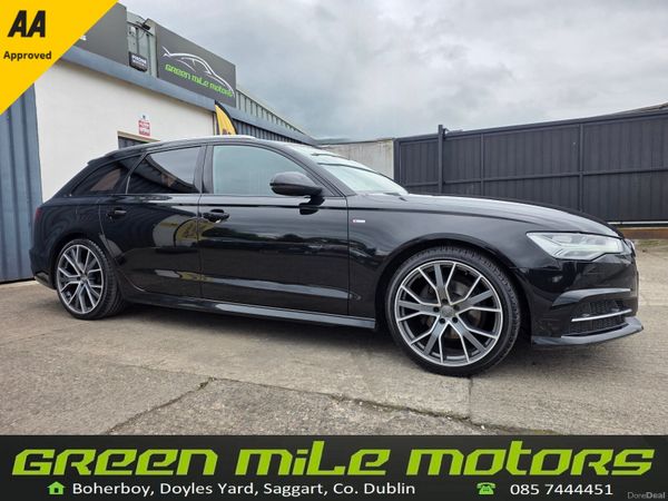 Audi A6 Saloon, Diesel, 2018, Black